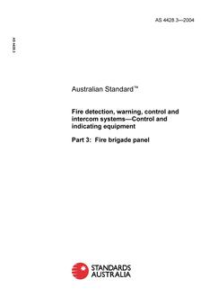 AS 4428.3-2004 AS 4428.3-2004