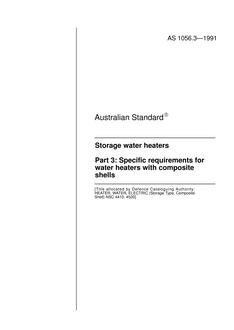 AS 1056.3-1991 AS 1056.3-1991