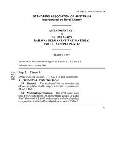 AS 1085.3-1979 AMDT 1