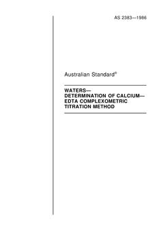 AS 2383-1986 AS 2383-1986