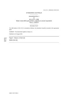 AS 1172.2-1999 AMDT 1