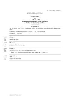 AS 1141.16-2007 Amd 1:2016