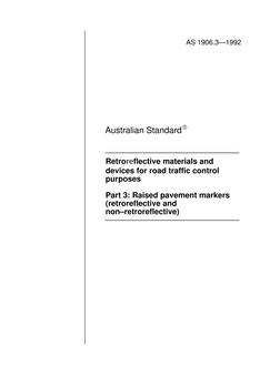 AS 1906.3-1992 AS 1906.3-1992