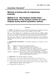 AS 1289.2.1.6-1993 AS 1289.2.1.6-1993