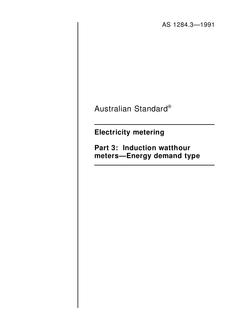 AS 1284.3-1991 AS 1284.3-1991