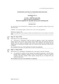 AS 3136-1996 AMDT 6 AS 3136-1996 AMDT 6