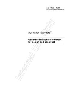 AS 4300-1995 AS 4300-1995