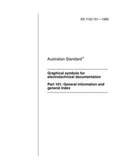 AS 1102.101-1989 AS 1102.101-1989