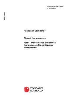 AS EN 12470.4-2004 AS EN 12470.4-2004