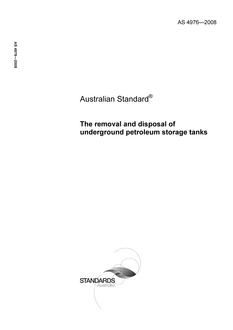 AS 4976-2008 AS 4976-2008