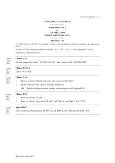 AS 4617-2004 Amd 2:2016 AS 4617-2004 Amd 2:2016