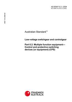 AS 60947.6.2-2004 AS 60947.6.2-2004