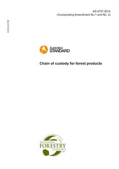 AS 4707:2014 AS 4707:2014