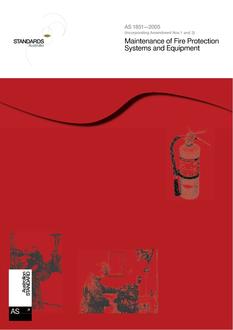 AS 1851-2005 AS 1851-2005