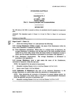 AS 1680.1-1990 AMDT 1