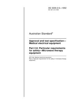 AS 3200.2.6-1992 AS 3200.2.6-1992