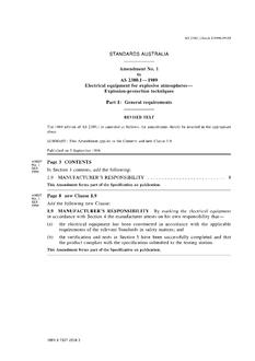 AS 2380.1-1989 AMDT 1 AS 2380.1-1989 AMDT 1