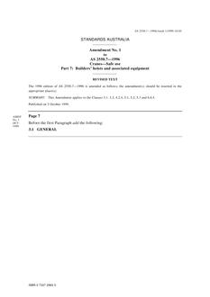 AS 2550.7-1996 AMDT 1 AS 2550.7-1996 AMDT 1