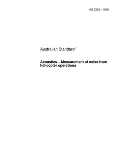 AS 2363-1999 AS 2363-1999