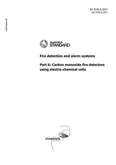 AS 7240.6:2017 AS 7240.6:2017