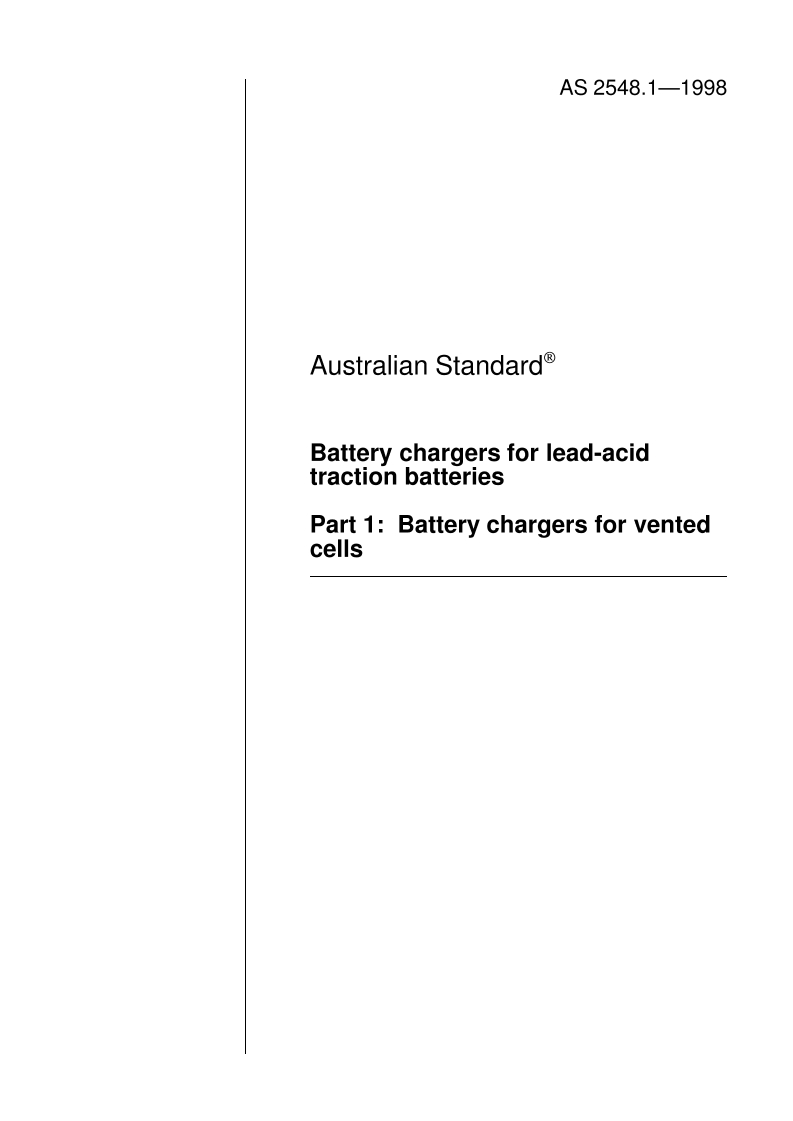 AS 2548.1-1998 AS 2548.1-1998