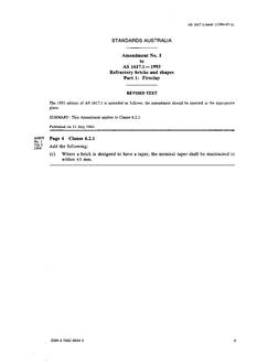 AS 1617.1-1993 AMDT 1