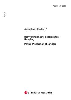 AS 2884.3-2003 AS 2884.3-2003