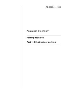 AS 2890.1-1993 AS 2890.1-1993
