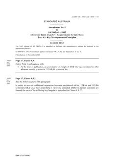 AS 2805.6.1-2002 AMDT 1