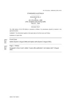 AS 1735.10(INT)-1998 AMDT 1