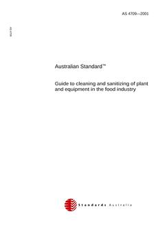 AS 4709-2001 AS 4709-2001