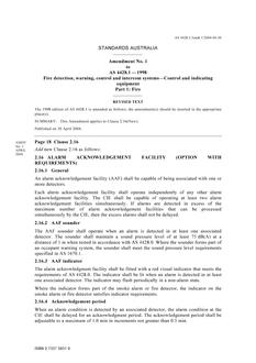 AS 4428.1-1998 AMDT 1