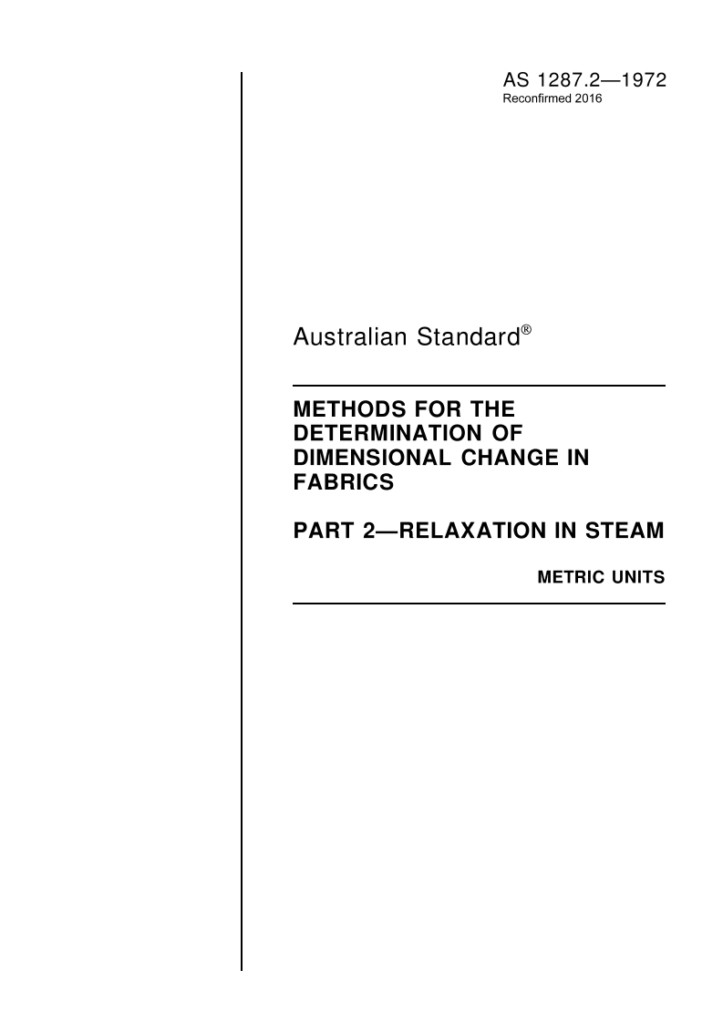 AS 1287.2-1972 AS 1287.2-1972