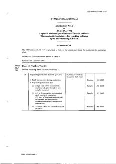 AS 3147-1992 AMDT 2 AS 3147-1992 AMDT 2