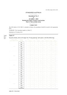 AS 1684.2-2010 AMDT 2