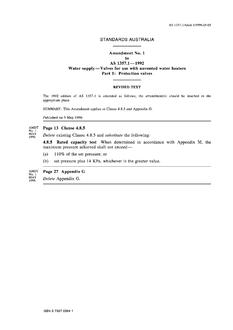 AS 1357.1-1992 AMDT 1