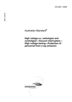 AS 2981-2008 AS 2981-2008