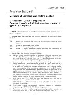 AS 2891.2.2-1995 AS 2891.2.2-1995