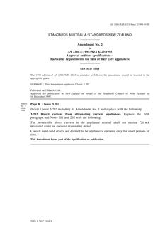 AS 3304-1995 AMDT 2 AS 3304-1995 AMDT 2