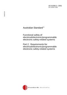 AS 61508.2-2001 AS 61508.2-2001