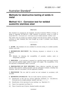 AS 2205.10.1-1997 AS 2205.10.1-1997