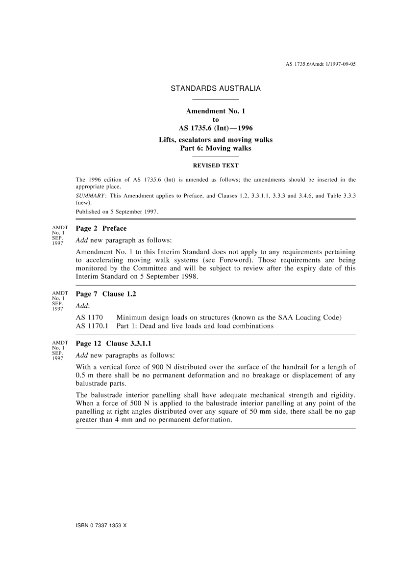 AS 1735.6(INT)-1996 AMDT 1