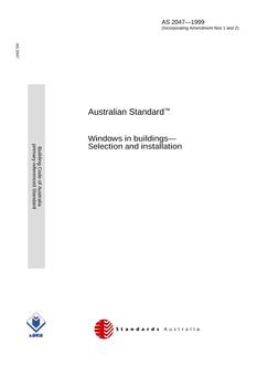 AS 2047-1999 AS 2047-1999