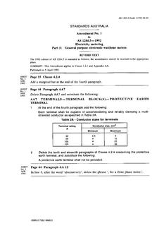 AS 1284.5-1992 AMDT 1 AS 1284.5-1992 AMDT 1