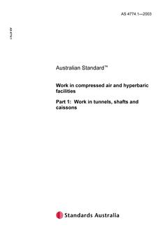 AS 4774.1-2003 AS 4774.1-2003