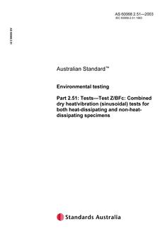 AS 60068.2.51-2003 AS 60068.2.51-2003