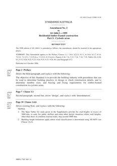 AS 1684.3-1999 AMDT 2