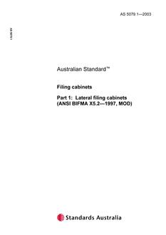 AS 5079.1-2003 AS 5079.1-2003