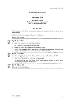 AS 1085.11-1992 AMDT 1