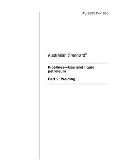 AS 2885.2-1995 AS 2885.2-1995